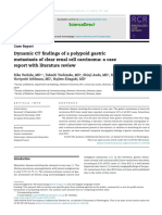 Dynamic CT Findings of A Polypoid Gastric - Chrisna