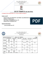 Emplois Du Temps S1 22-23 Version Finale PDF