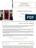 La Reserve Paris - Un Butler Pour Tous - PDF Presentation
