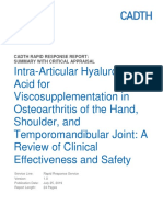 2019 SYS REV AH in Shoulder TMJ and Hand OA