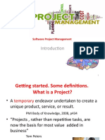 Software Project Management Process Elements