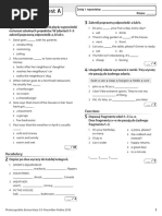 Brainy 5 Progress Test 1-4 A