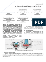 Developmental Anomalies of Tongue-A Review