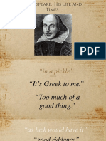GR 9 - Lec 1 Shakespeare PDF