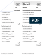 Brainy kl4 Short Tests Unit 3 Lesson 2