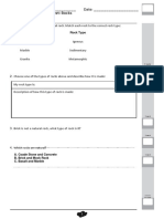 Rocks Revision Worksheet PDF