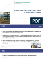 Upotreba Farmakoloških Stimulatora U Borbi Protiv Umora PDF