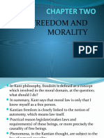 Kant's Philosophy on Freedom and Morality
