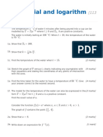 Logarithm Past Paper 1