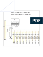 Diagrama de Tablero de Capacitores de 145 Kvar - Se#2 PDF