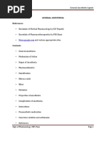 General Anesthesia