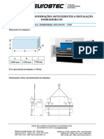 Informações Antecedentes À Instalação - Dobradeira 30x1300 NC - 220V PDF