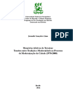 Memórias Afetivas de Teresina