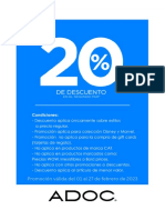 Promoción Válida Del 01 Al 27 de Febrero de 2023