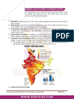 GS 1 Book - Indian Geography - Water Stress and Conservation