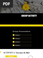 Forms and Functions of Social Organizations Group Activity