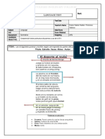 Evaluacion N°3 Lenguaje. Integración