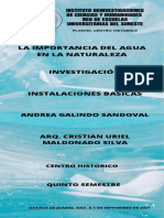 Infografia de La Importancia Del Agua en La Naturaleza Andrea Galindo Sandoval