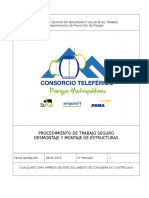 Pe 01 Procedimiento Desmontaje y Montaje de Estructuras CTPM 4 PDF Free