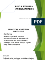 Optimized Title for Medical Record Service Monitoring & Evaluation Document