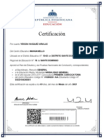 Certificado YEISON VASQUEZ ARAUJO