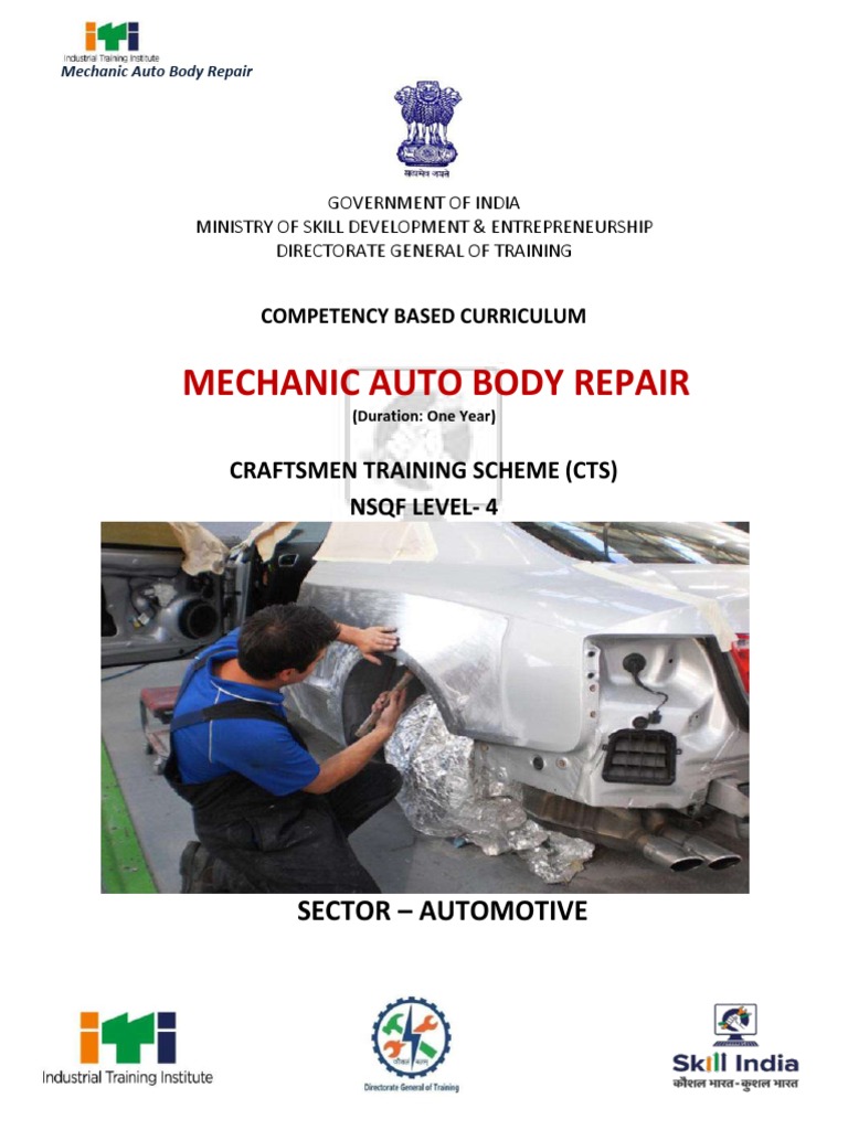 Mechanic Auto Body Repair Curriculum | PDF | Welding | Construction