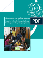 Governance and Quality Assurance in Higher Education