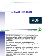 Katalis Homogen: Universitas Syiah Kuala Jurusan Kimia FMIPA