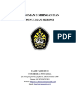 Pedoman Skripsi Paling Ahir PDF