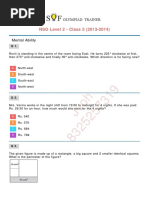 IMO Class 5 2025-26 Set A | PDF