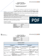 Diagnóstico y diseño del programa analítico primaria