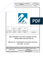 17-Procedimiento de Uso e Inspección de Herramientas Eléctricas - ALICORP