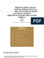 Ppp-Carlos - HERRAMIENTAS EDUCATIVAS PARA EL INICIO, PERMANENCIA Y