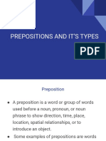 Prepositions 9