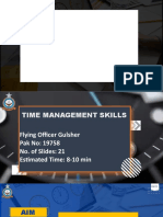 Time Management Skills by FO Gulsher