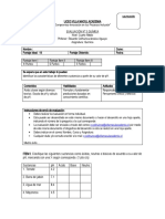 Evaluación 3 - 4° Medio - Química