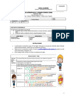 Evaluación 2 - 4º Medio - Inglés