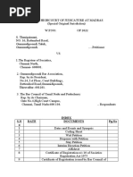 Index S.N o Date Documents PG - No