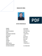 Hoja de vida Luis Fernando Álvarez Barcias técnico electricista