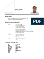 Resume of Ferdinand Biñas Cojo Jr for IT jobs