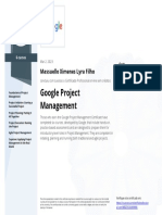 Googlr Project Management PDF