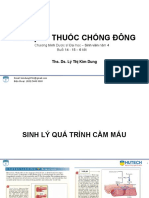 Sử Dụng Thuốc Chống Đông: Ths. Ds. Lý Thị Kim Dung