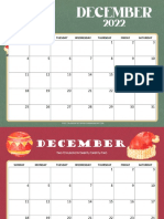 Horizontal December 2023 Calendars by The Shining Mom Blog