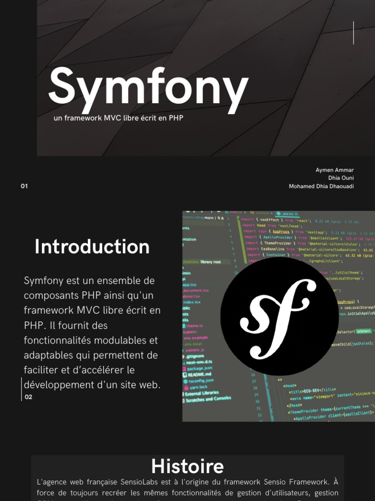 Symfony : Framework MVC PHP Flexible | PDF | Informatique | Gestion ...
