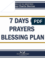 7 Day Blessing Prayer Plan
