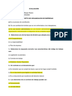 Evaluación Administracion - Brayan Rosero PDF
