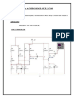 Wein Bridge Oscillator PDF