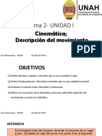 TFB100 - Tema 2 - Cinemática PDF