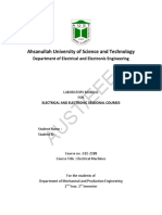 AUSAT Electrical Machines Lab Manual