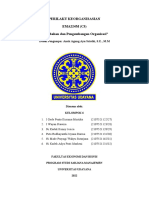 Paper Kelompok 6 - Perubahan Dan Pengembangan Organisasi PDF